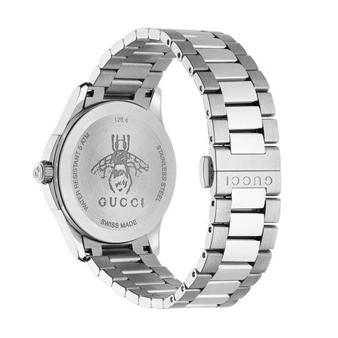 gucci watch case|Gucci stainless steel watch strap.